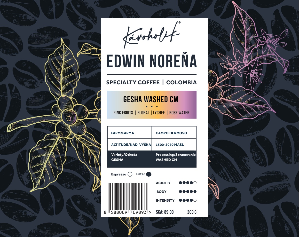 Edwin Noreña · Gesha Washed CM
