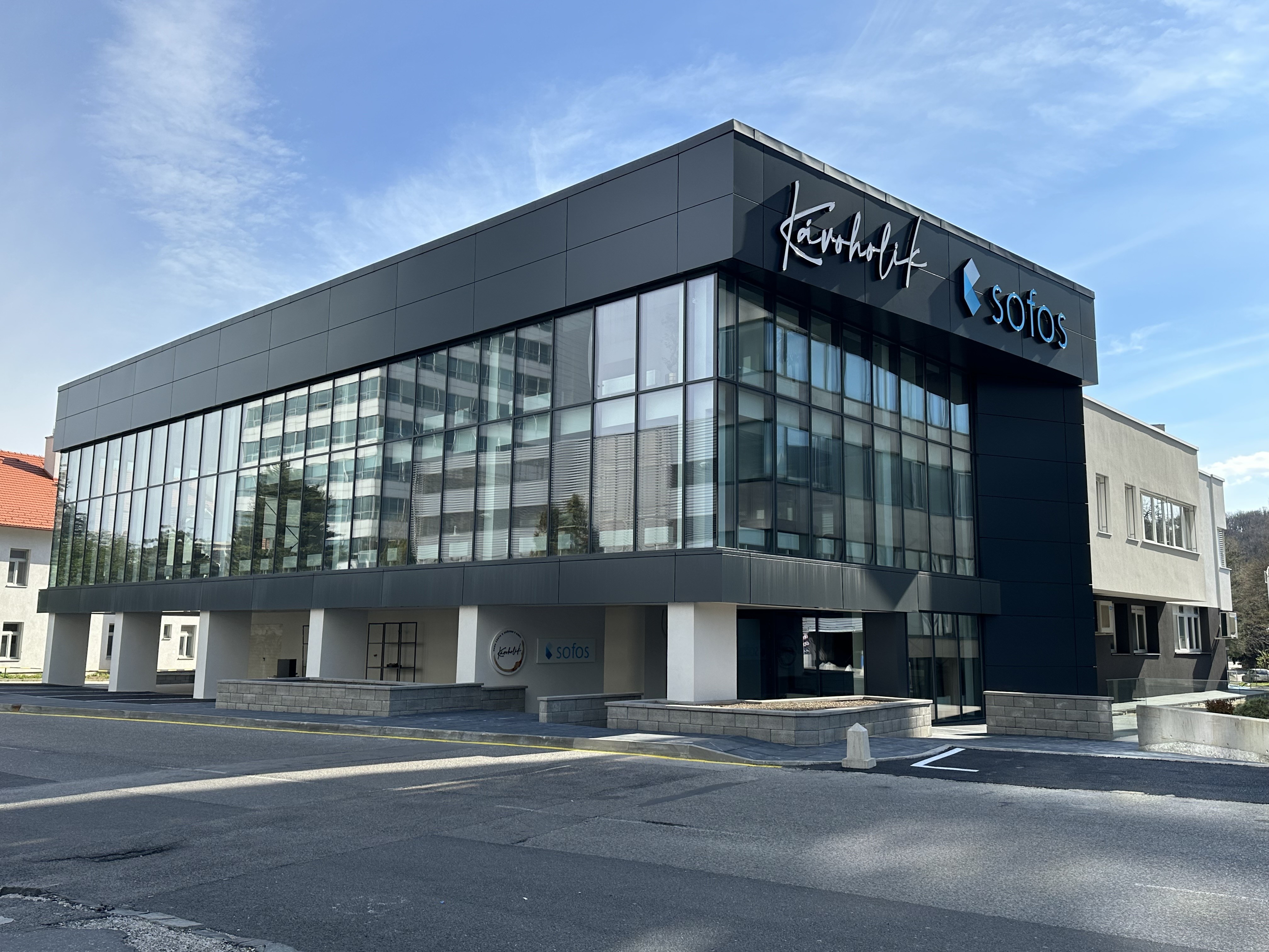 Kávoholik headquarters in Bratislava