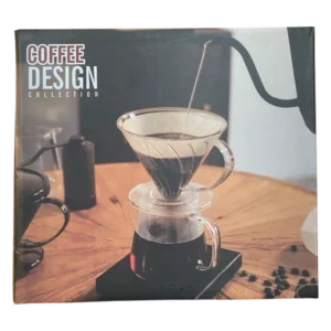Coffee Design Collection Plastic Black Dripper